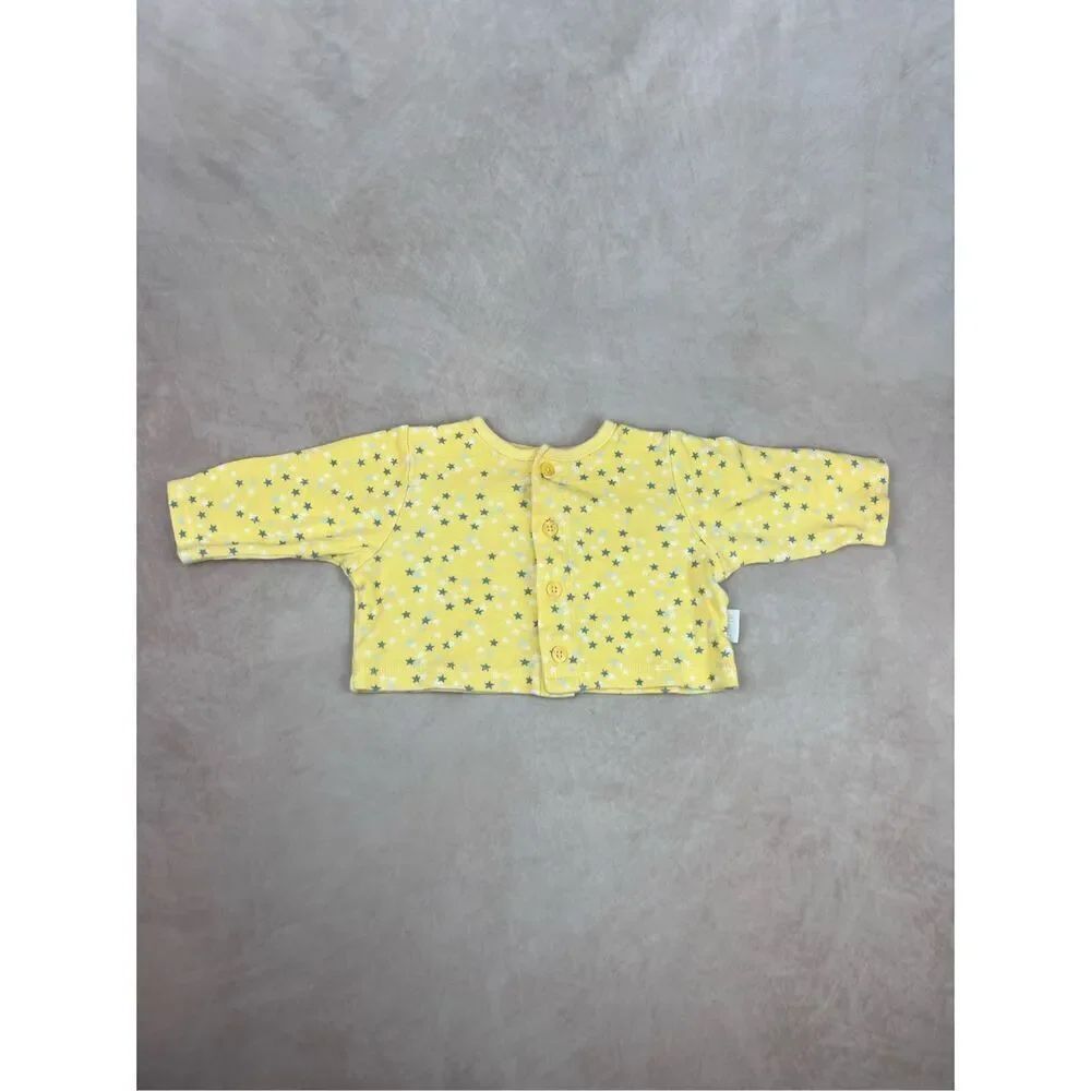 Vintage Star Celestial Style Top 0-3M Baby Newborn 90s Y2K